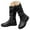 Black, variant on Rotm Women's Snow Boots Fashionable and Warm Mid Calf Winter Boots Perfect for Casual and Outdoor Activities Womens Snow Boots Waterproof Black,Size 7