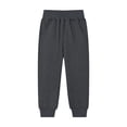 thumbnail image 5 of Falkdiz Cotton Pants for Boys Back to School Comfy Pockets Sport Joggers Pantalones Relaxed fit Trendy Boys Trousers, Dark Gray, Size: 5-6 Years, 5 of 8