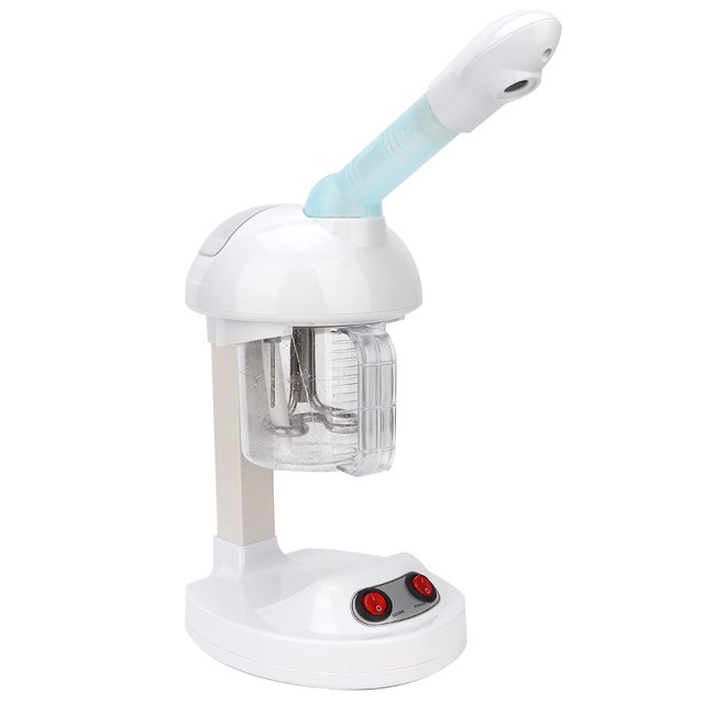 Vaporizador Facial, Vaporizador Facial De Tamaño Mini Efectivo, Conveniente Mesita De Noche De 370ML Para Tocador, Escritorio De Dormitorio ANGGREK Enchufe de EE. UU. 110V