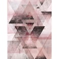 thumbnail image 3 of Urban Epiphany 15x18 Black Modern Framed Museum Art Print Titled - Pink Geometric, 3 of 5