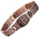 thumbnail image 1 of Copper Bracelet For Men 99.9% Pure Copper Magnetic Bracelet Adjustable Jewelry Gifts With Sizing Tool, 1 of 5