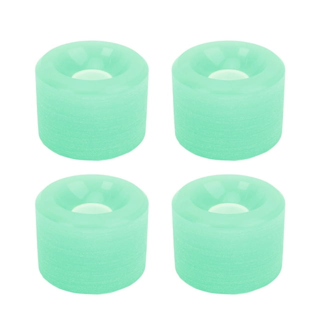Skateboard Wheels, 78A Hardness Quiet Longboard Wheel Fast For Asphalt Road Green