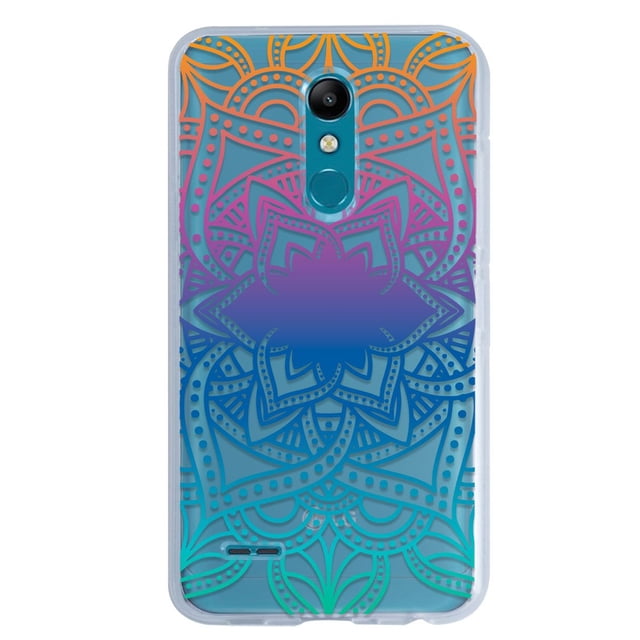 Funda para LG K11 K10 2018 InstaCase Mandalas Colores Uso rudo