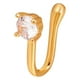 thumbnail image 1 of Anillos de nariz con clip para mujer, sin perforaciones, con ajuste para la nariz., 1 of 3