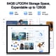 thumbnail image 2 of VEAT00L Tablet, 10.1 Pulgadas Android 13 Tablets, 6GB RAM 64GB ROM 128GB Expand, Procesador Octa-Core con WiFi 5G, Pantalla Táctil IPS HD 1280x800, Batería 6000mAh, Bluetooth, Cámara doble, GMS, 2 of 7