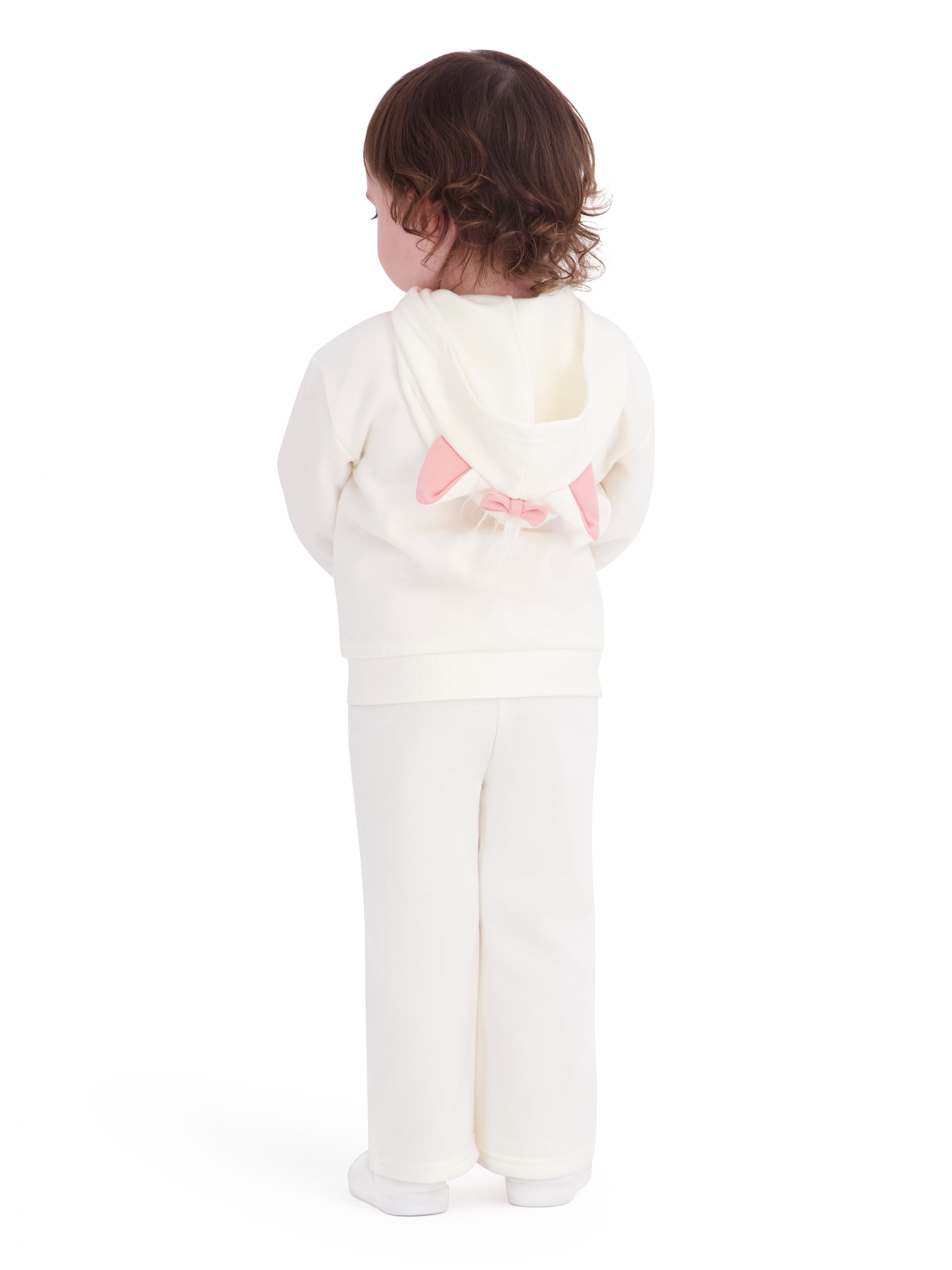 Marie The Aristocat Baby Girl 3 Piece Fleece Jogger Set, Sizes 0-24 Months