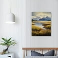 thumbnail image 3 of COMIO  Canvas wall art for bathrooms, wilderness scenery, painting canvas prints, Wabi-sabi, japandi, living room bedroom decor, modern home decor art, 3 of 4