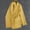 *Gold, variant on Women's Double Breasted Blazer, Casual Long Sleeve Open Front Suit Jacket, Solid Color Office Coat Green,Womens Plus XXXL