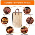 thumbnail image 5 of ZhyrZng Meat Resting Bag BBQ Dripez | Duponts Paper Barbecue Bag & Thickened Aluminum Foil Insulation Bag for Smoker Brisket Tub Picnic Large Capacity Thermal Food Transport, 5 of 6