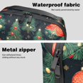 thumbnail image 4 of Christmas Tree Digital Bag with Oxford Cloth Material, Waterproof Travel Case for Cell Phone Charger Cord and Electronics, Charger Pouch and Cord Travel Organizer, 5.9x9.44x3.14 Inches, 4 of 6