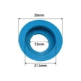 thumbnail image 4 of DYNWAVECA Billiard Cue Bottom Pool Cue Block End Playing Clubs Portable Pool Cue Block Butts Connected Extension Billiard Cue Protector Blue, 4 of 10