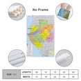 thumbnail image 2 of Ga-bon Map Posters Artworks Canvas Poster Room Aesthetic Wall Art Prints Home Modern Decor Gifts 12x18inch(30x45cm), 2 of 6