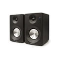 thumbnail image 1 of Crosley S100A-BK Altavoces estéreo con Bluetooth, Color Negro (par), 1 of 3