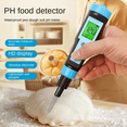 thumbnail image 6 of Food PH Meter 0.00-14.00PH High Accuracy Temp PH Tester Sensor Acidity Analyzer for Mea mj2344, 6 of 8