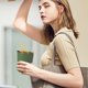 thumbnail image 5 of 420ml Office Covered Straw Cup Coffee Cup Transparent Household Glass Cup, 5 of 6