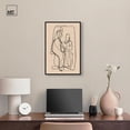 thumbnail image 3 of Embrace of Lines II Canvas Line Wall Decor by Art Remedy, Black Frame, 16 x 24, 3 of 7