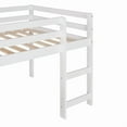 thumbnail image 5 of Loft Bed with Slide, Multifunctional Design, Twin (White), 5 of 10