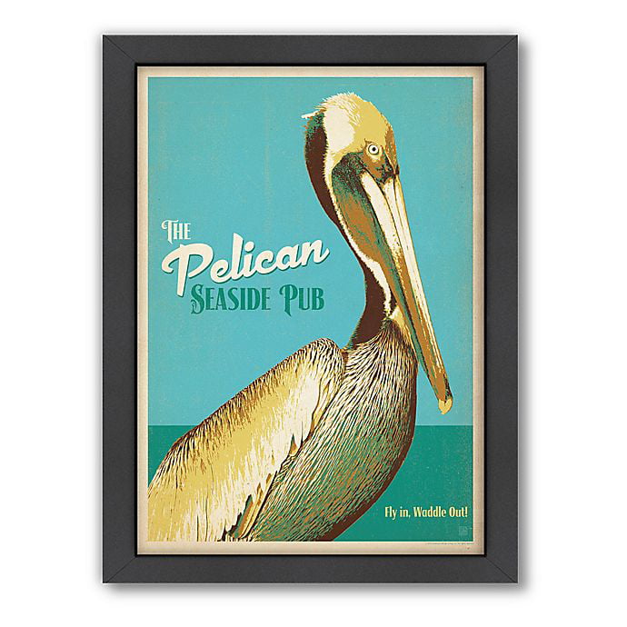 Pelican Wall Decor Art Print Pelican Art Print Wall Art Prints Unframed Wall Art 7x5 Art Print Animal Art Wall Art