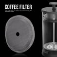 thumbnail image 2 of LYUMO Stainless Steel Coffee Mesh Filter,Coffee Pot Mesh,5Pcs 304 Stainless Steel Coffee Filter Portable Detachable Coffee Pot Mesh Filter Accessory, 2 of 7