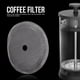thumbnail image 5 of Malla de cafetera ANGGREK filtro de Malla de acero inoxidable 304 5 Piezas, 5 of 8