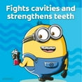 thumbnail image 3 of Colgate Kids Toothpaste with Anticavity Fluoride, Mild Bubble Fruit, Minions, 4.6 oz, 3 of 13