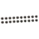 thumbnail image 5 of 20pcs Impermeable 4D Eyes Fly Fishing Lure Tying Dolls Craft Template - 2 6mm, 5 of 6