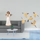 thumbnail image 2 of Escultura De Resina De Querubín Con Paloma Y Pájaro De Madera, Adorno De Pared Para Sala De Estar, Escritorio, Dormitorio, Oficina, Regalo Decorativo De Interior, 2 of 8