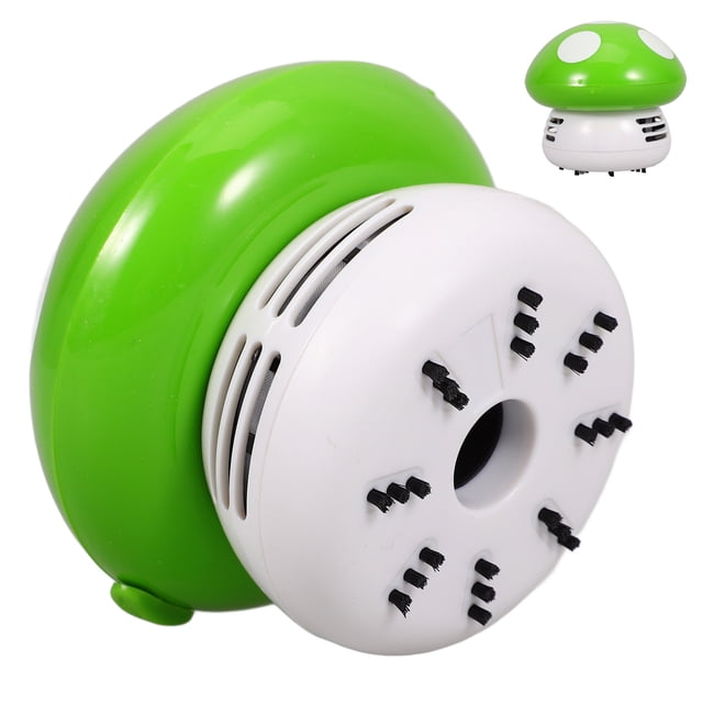 HINTRMENT Mini Vacuum Cleaner for Desk Cleaning Student ABS Green 1Pack