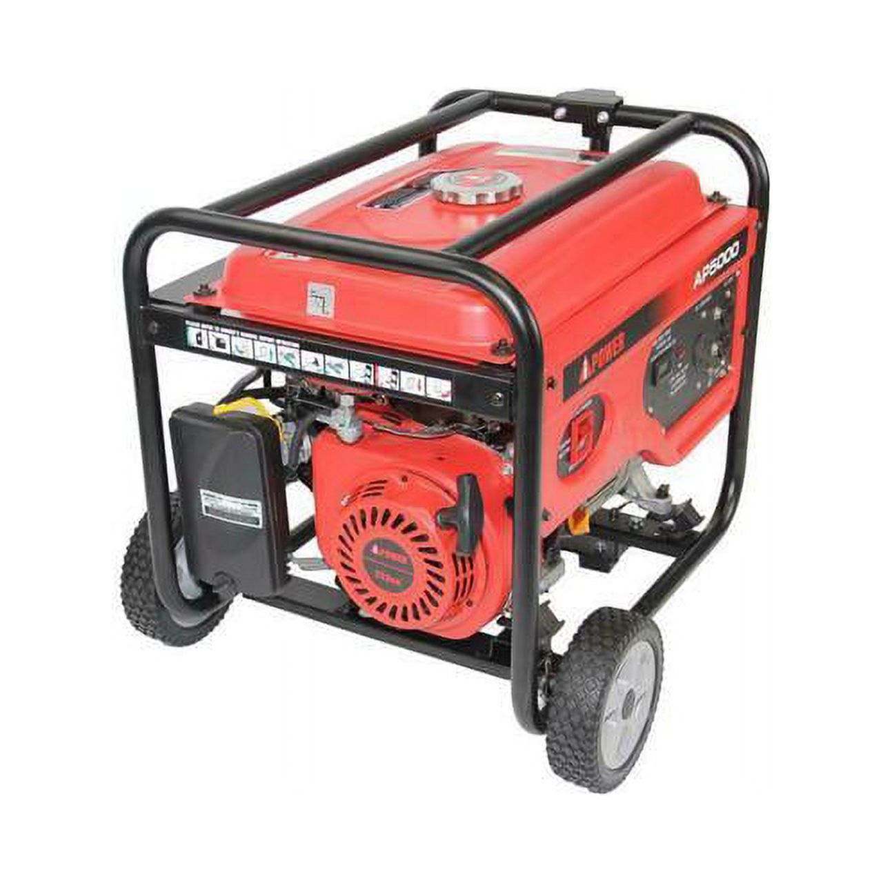 A-iPower AP5000 Gasoline Portable Generator W/ 5000W Starting Watts - image 4 of 5