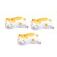thumbnail image 4 of 3 piezas Phicksticks Rest Mini Kitty Ornament Tabletop Decoración Ratting de soporte Phicksticks para cafés de oficina Regalos amarillo, 4 of 8