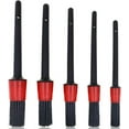 thumbnail image 3 of Car Detailing Brushes - 5 Pcs Car Brushes for Detailing, Auto Detailing Brushes for Cleaning Wheels, Interior, Exterior, Skylight, Leather, Air Vents, Emblems, 3 of 5