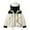 Khaki, variant on Mens 3 in 1 Puffer Winter Jacket Zip Up Fleece Lined Coats with Removable Hood Casual Color Block Waterproof Windbreaker, White, L