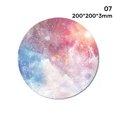 thumbnail image 2 of CAROOTU Marble Round Mouse Pad Marble Premium-Textured Mouse Mat Washable Mousepads Non-Slip Rubber 200*200*3mm, 2 of 6