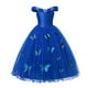 thumbnail image 1 of Disney vestido de princesa Rapunzel para niños, conjunto de disfraces enredados, ropa de fantasía para fiesta de cumpleaños, Carnaval y Halloween, 1 of 4