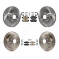 thumbnail image 1 of Transit Auto Front Rear Ceramic Pads and Disc Brake Rotors Kit for Car 2011 Subaru Impreza Outback Sport 2.5i Premium K8A-102270, 1 of 11