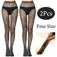 thumbnail image 2 of 2 Pairs Spider Web Tights, Balck Cobweb Tights Women Halloween Decorations Sexy Hollow Sheer Fishnet Pantyhose Halloween Fancy Spider Tights, Black Fishnet Stockings for Girls Halloween Costumes, 2 of 7