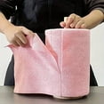 thumbnail image 5 of Microfiber Cleaning Cloth Roll, 30/20pcs, Tear Away Reusable Paper Towels, Commercial Shop Rags, Microfiber Towels for Cars, Lint Free Rags for House, Kitchen, Automotive, 9.84"×9.84", 5 of 12