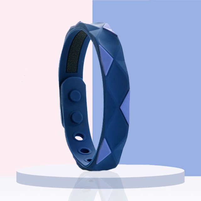 Pulsera electrostática antirradiación con equilibrio energético pulsera de iones negativos amantes de la silicona joyería de moda antiestática