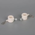 thumbnail image 3 of Baohd 2pcs Rotate Flag Pole Mounting Rings Grommet Clip Plastic 1.26inch, 3 of 9