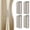 Curtain Clips*4, variant on 10 Piece Set Silver Small Strong Neodymium Magnets, Mini Rare Earth Magnets For Whiteboards, Home Signage, Kitchen Use, Fridge Organization, Crafts And Cruise Door Decor