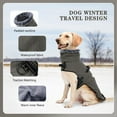thumbnail image 6 of Winter Dog Jacket, Windproof Dog Apparel for Cold Weather, Reflective Winter Coats for Dogs, Warm Puppy Jacket for Cold Winter, 6 of 9