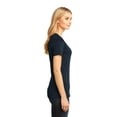 thumbnail image 3 of District Made Ladies Perfect Weight Neck Tee-4XL (New Navy), 3 of 6