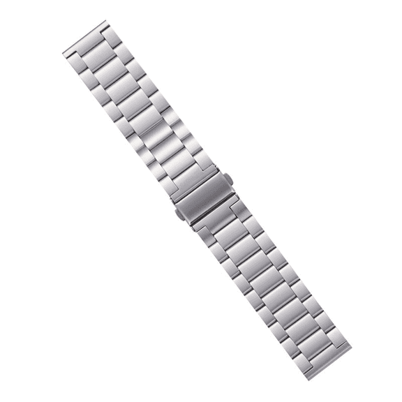 DESIGNICE Watch Band,Premium Stainless Steel Watch Bands for Men,Flexible and Stretchable Fit Watch Bands for Apple,Silver