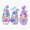 1pcs, variant on Hydrangea Gnomes Flowers Art Vinyl Decal Sticker