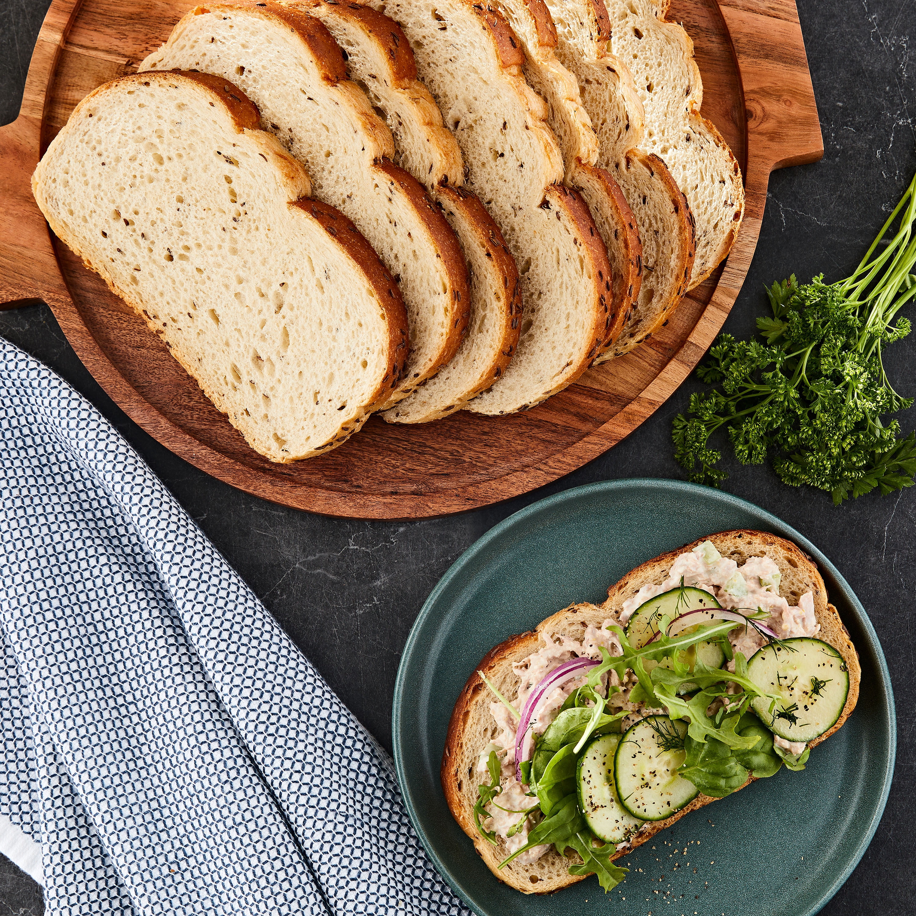 Freshness Guaranteed Seeded Rye Sandwich Bread, 17 oz