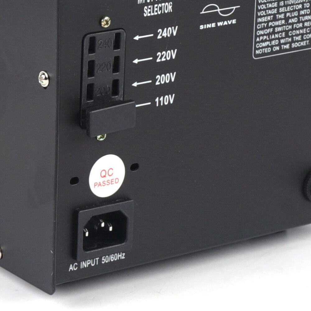Wuzstar 3000W Voltage Converter Transformer Step Up&Down 110V to 220V/220V to 110V Converter Tool