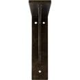 thumbnail image 3 of Ekena Millwork 2"W x 8"D x 8"H Stockport Steel Bracket, Antiqued Pale Gold, 3 of 12