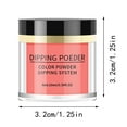 thumbnail image 2 of 4-In-1 French Dip Powder B - Ultra Thin Nail Art Glitter Powder Set for Acrylic, Gel & Dipping Powder Decoration 10Pcs, Nail Art Easter Mother'S Day Nail, 2 of 6