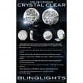thumbnail image 3 of For 2007-2013 Mitsubishi Pajero Dakar Fog Lamps Lights Kit LED Foglamps Foglights Drivinglights, 3 of 5