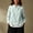 Green, variant on Floleo Women's Embroidered Mandarin Collar Blouse Long Sleeve Frog Button Closure Loose Fit Casual Retro Top with Floral Pattern for Spring Fall